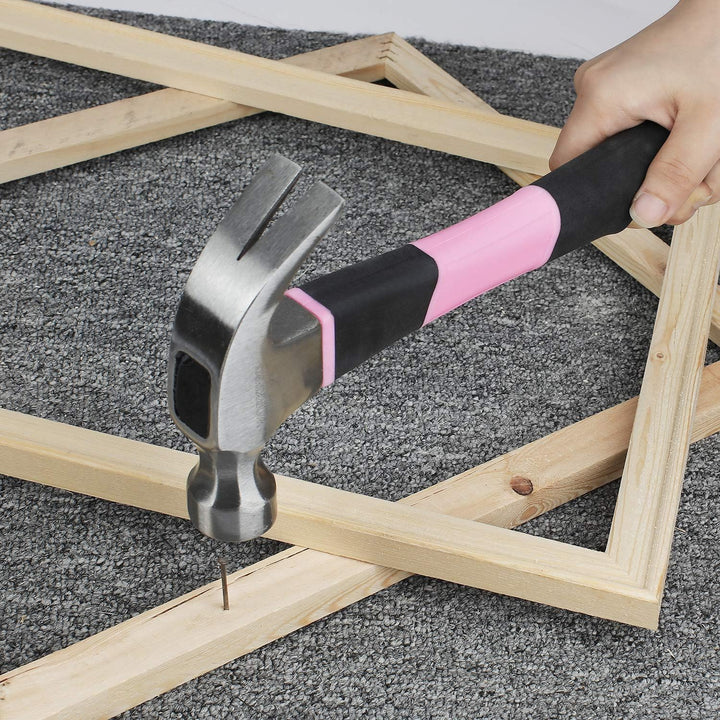 WORKPRO Pink Werkzeug Set Rosa 103 teilig Haushalts-Werkzeugsatz Reparatur mit Tasche, Ideal Geschen