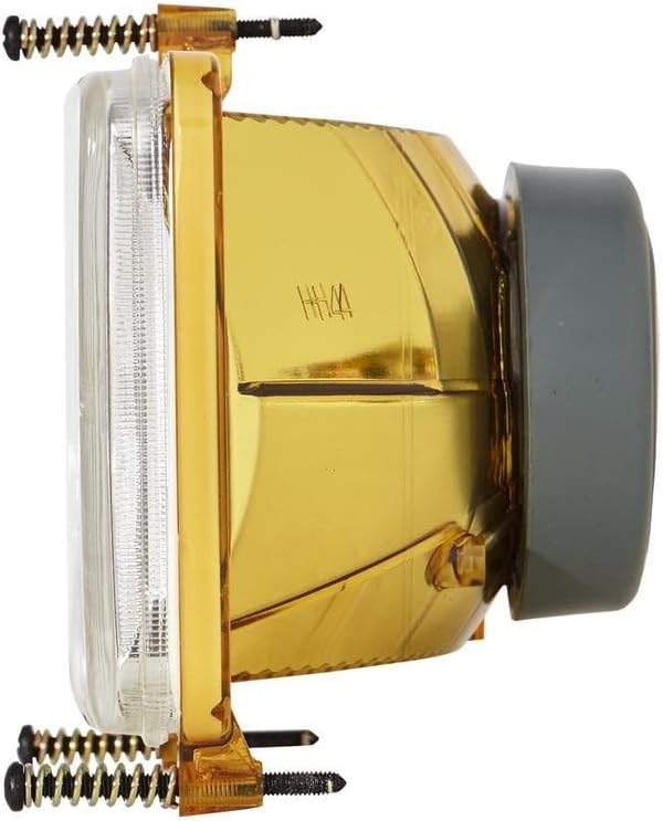 HELLA - Halogen-Hauptscheinwerfer - 12/24V - Einbau - glasklare Streuscheibe - Stecker: Flachsteckhü