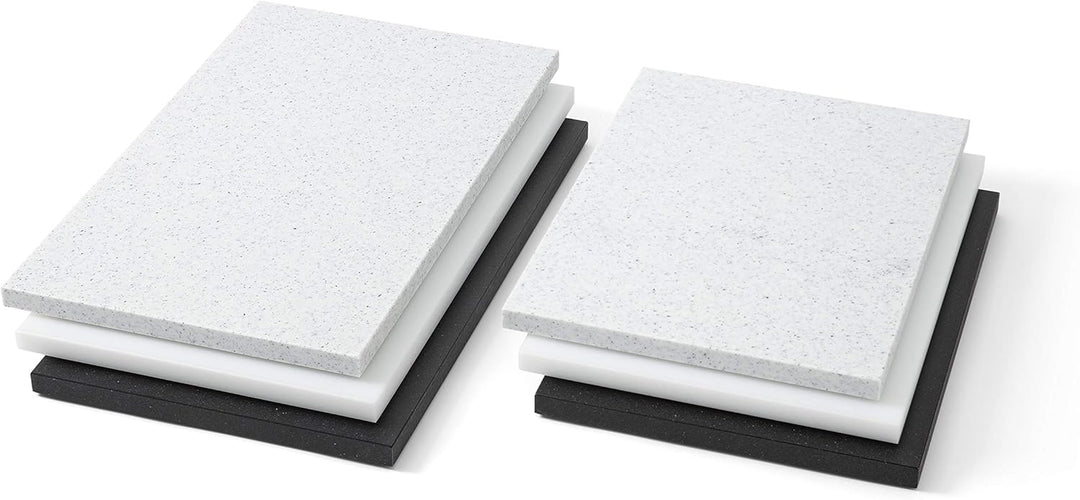 Hochwertiges MADE IN GERMANY Schneidebrett Kunststoff extra schwer – lebensmittelechtes, spülmaschin
