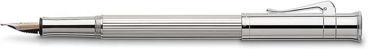 Graf von Faber-Castell 145561 - Füllfederhalter Classic, platiniert, Federbreite F