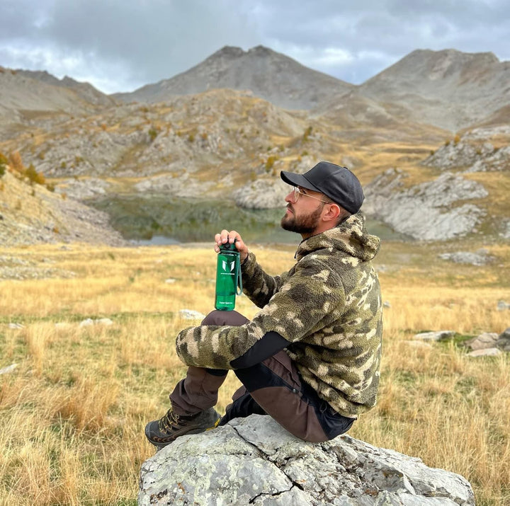 Super Sparrow Trinkflasche - Tritan Wasserflasche - 350ml, 500ml, 750ml, 1000ml - BPA-frei - Ideale