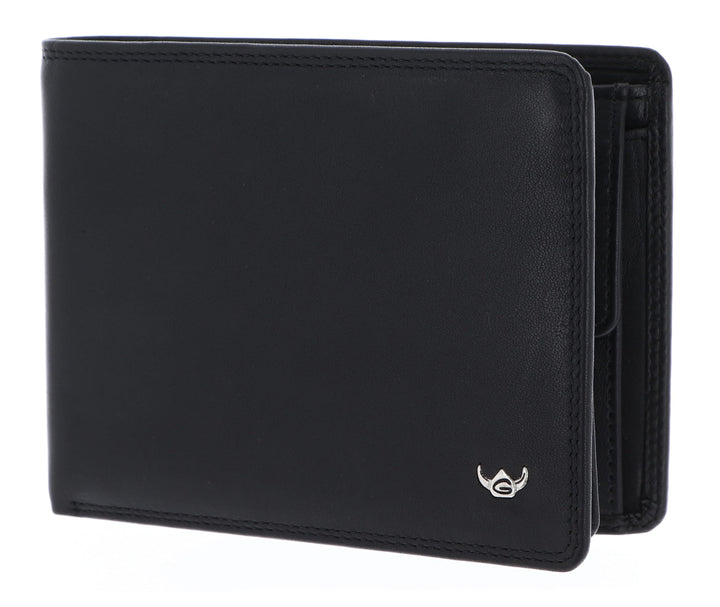 Golden Head Polo RFID Protect Scheintasche 12 cm schwarz, Schwarz