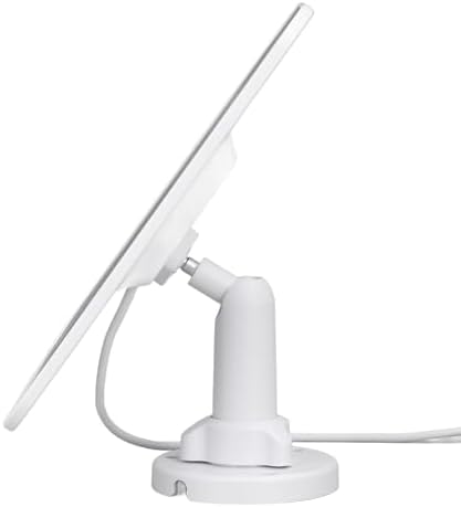 12 W Solarpanel Ladegerät für Ringkamera, IP65 Wasserdichtes, Verstellbares, Wandmontiertes Solarpan