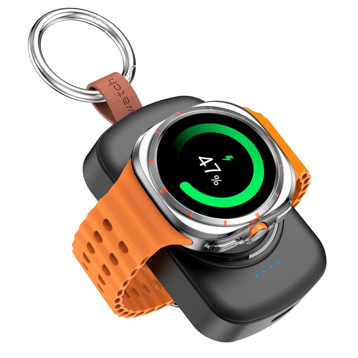 Ladegerät für Samsung Galaxy Watch,1800 mAh tragbares Ladegerät für Samsung Galaxy Watch 8/8 Classic