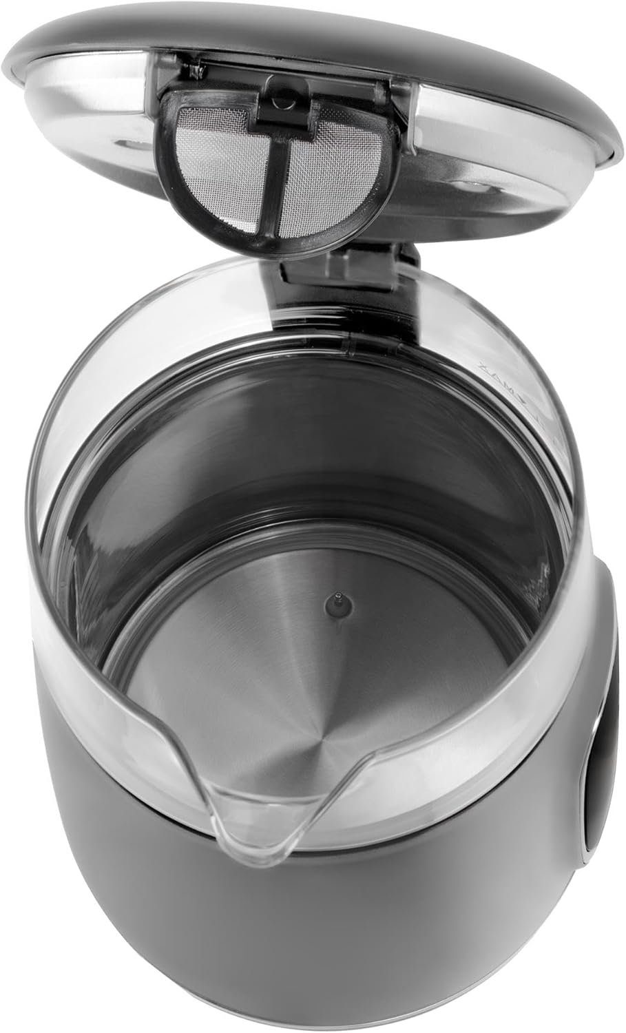 Adler Wasserkocher mit Temperatureinstellung 2200W – Wasser Kocher 1,7L mit LED-Display und Touchpan
