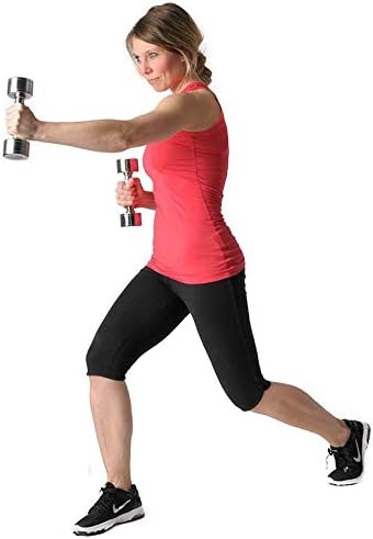 Oliver – Chrom Kurzhanteln Set 2x 10kg – Hantelset für Männer & Frauen – verschiedene Gewichte von 1