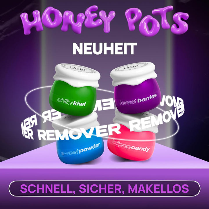 LOVELY Lashy Cream Remover Chilly Kiwi - Wimpernkleber entferner Kiwi Duft - Gel Remover mit luftige