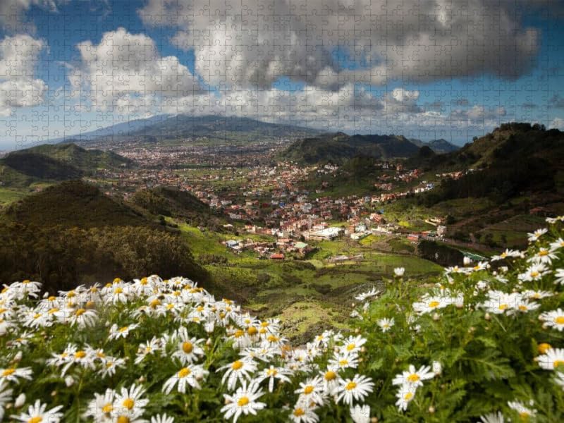 CALVENDO Puzzle Teneriffa 1000 Teile Lege-Grösse 64 x 48 cm Foto-Puzzle Bild von Peter Schickert, 10