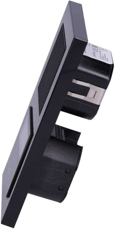 Jung Smart Radio DAB Komplett-Set Schwarz DABASW mit 1 Lautsprecher LSMA4SW und 2-Fach Rahmen A5582B