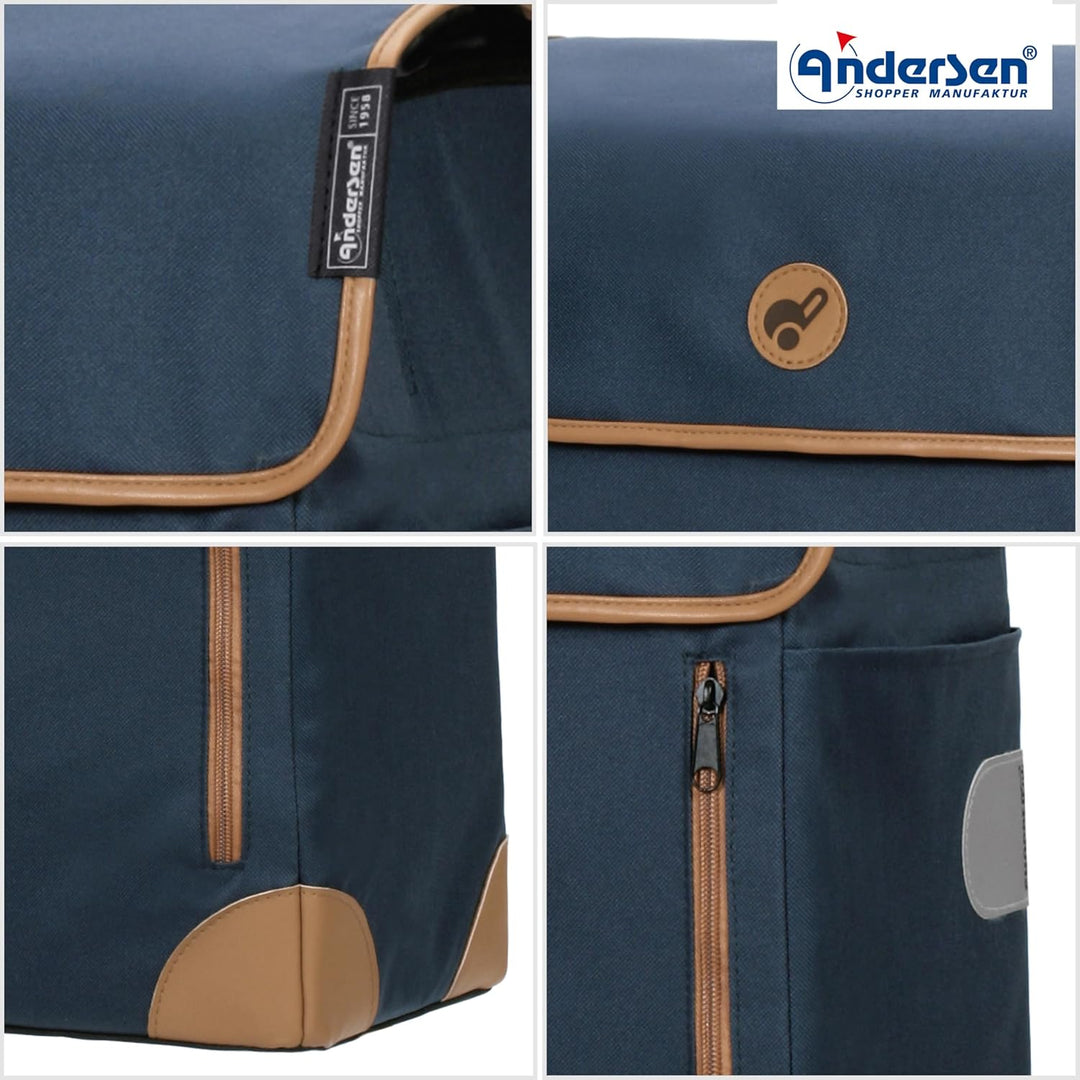ANDERSEN Einkaufstrolley - Scala Shopper Plus Weda blau, Blau
