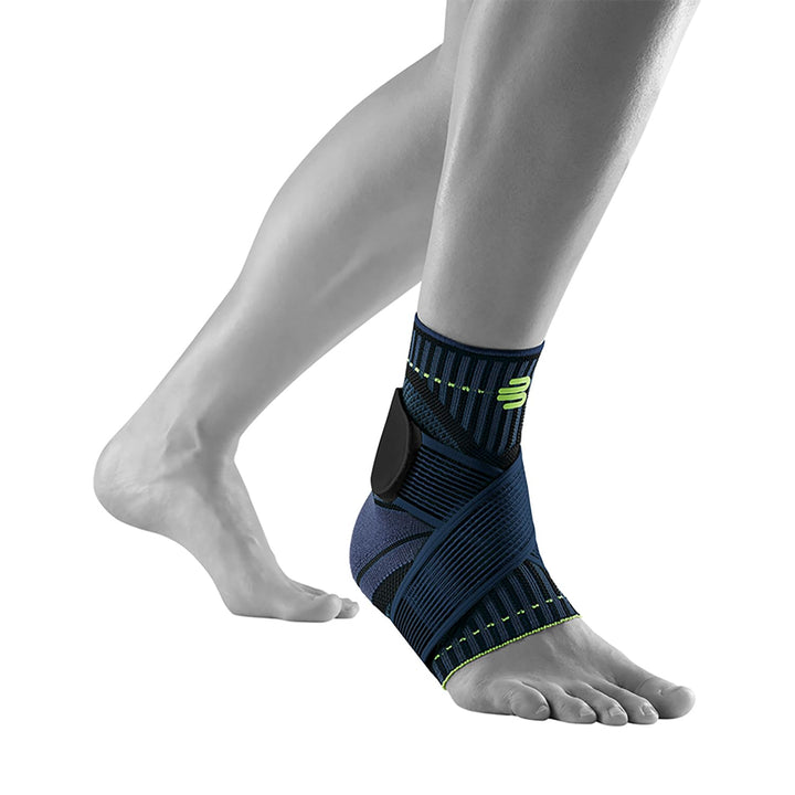 Bauerfeind Sprunggelenkbandage „Ankle Support“ Unisex, 1 Sprunggelenk Bandage für Sport wie Fussball