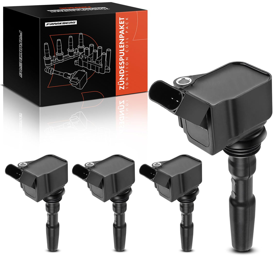 4x Zündspule für A1 A3 A4 A5 A6 A7 A8 Q2 Q3 Q5 Q8 TT C-a-y-e-n-n-e M-a-c-a-n Golf VII J-e-t-t-a IV P