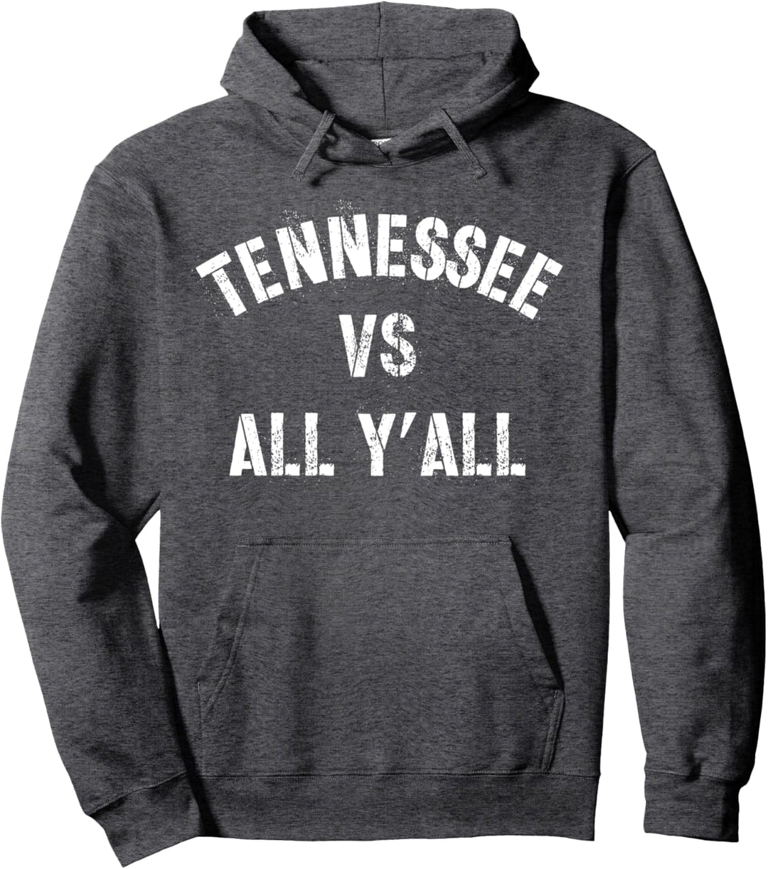 Tennessee Football VS All Yall T-shirt Knoxville Pullover Hoodie