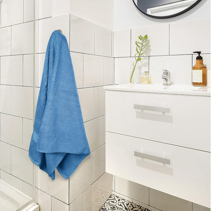 Utopia Towels 4er-Pack Premium Badetücher Set, (68x137 cm), 100% ringgesponnene Baumwolle, 600 g/m²,