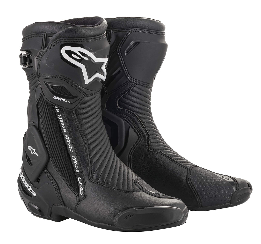 Alpinestars unisex-adult Smx Plus V2 Boots Black/Dark GreyMotorcycle Clothing 41 EU Schwarz, 41 EU S