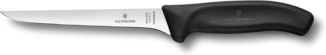 Victorinox Fibrox Kochmesser, Ausbeinmesser, Extra Scharfe Klinge, Rostfreier Stahl, Spülmaschinenge