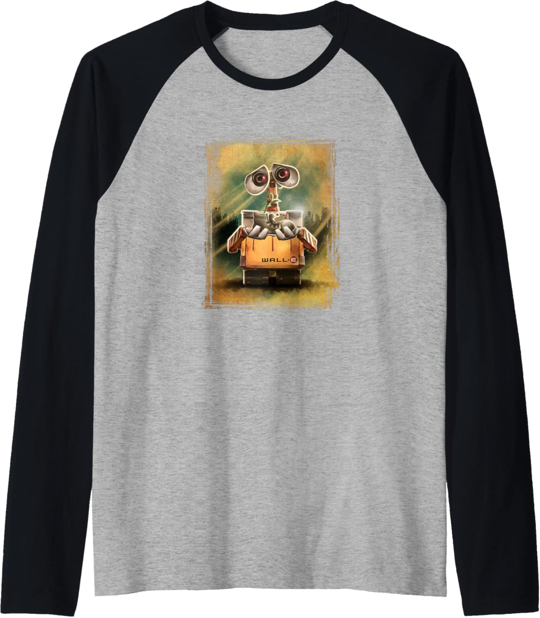 Disney Pixar Wall-E Distressed Border Raglan
