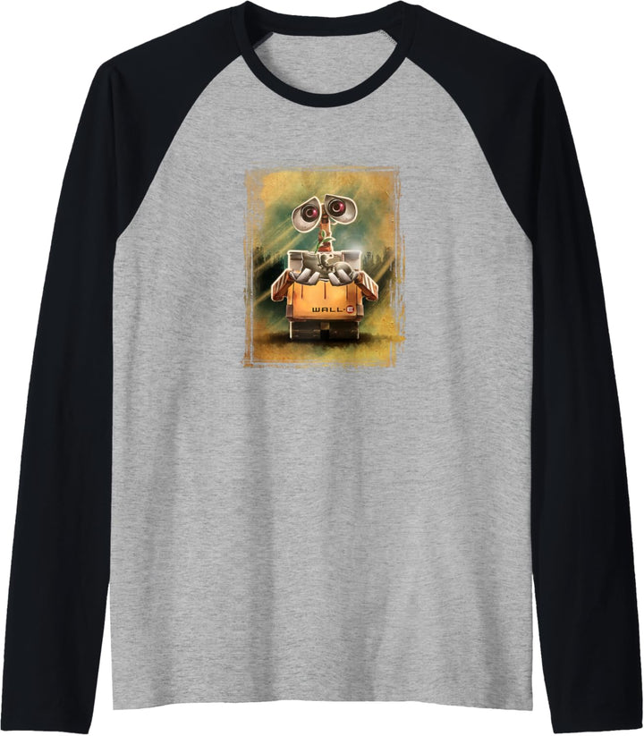 Disney Pixar Wall-E Distressed Border Raglan