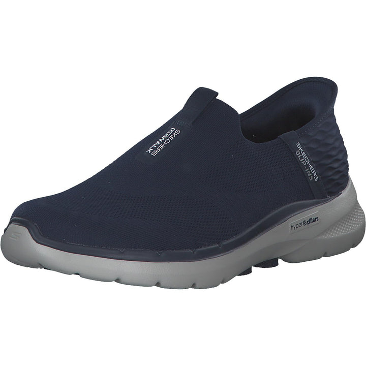 Skechers Herren Go Walk 6-Easy On Sneakers 41 EU Navy, 41 EU Navy