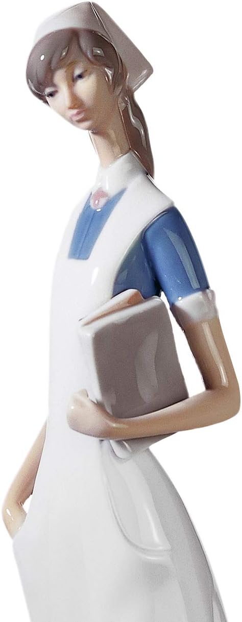 LLADRÓ Figur Krankenschwester. Schwester. Porzellan.