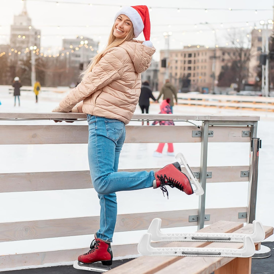 Herefun Schoner für Schlittschuhkufen, Kufenschoner Schlittschuhe Schwarze, Elastische Kufenstrümpfe