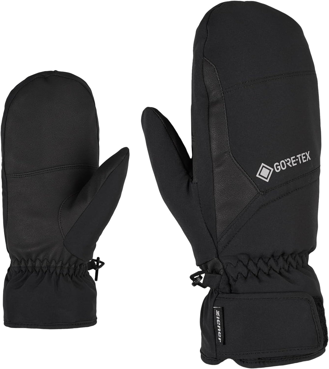 Ziener Garwel GTX Mitten Glove Alpine Ski-Handschuhe/Wintersport | Wasserdicht, Atmungsaktiv 7 Schwa