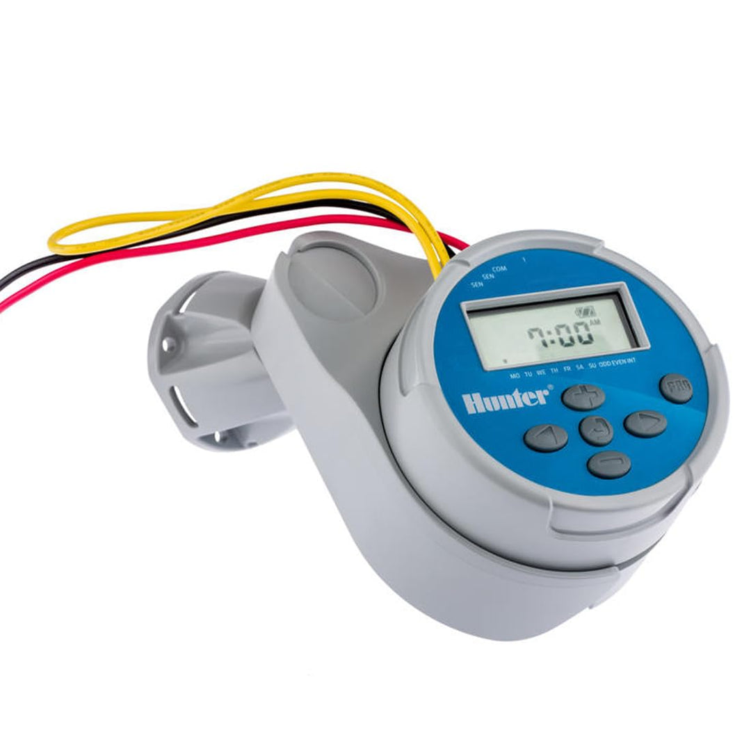 Hunter Node 400 4 Batteriestation 9 V | kabelloser autonomer Programmierer für 4 Stationen | Einfach