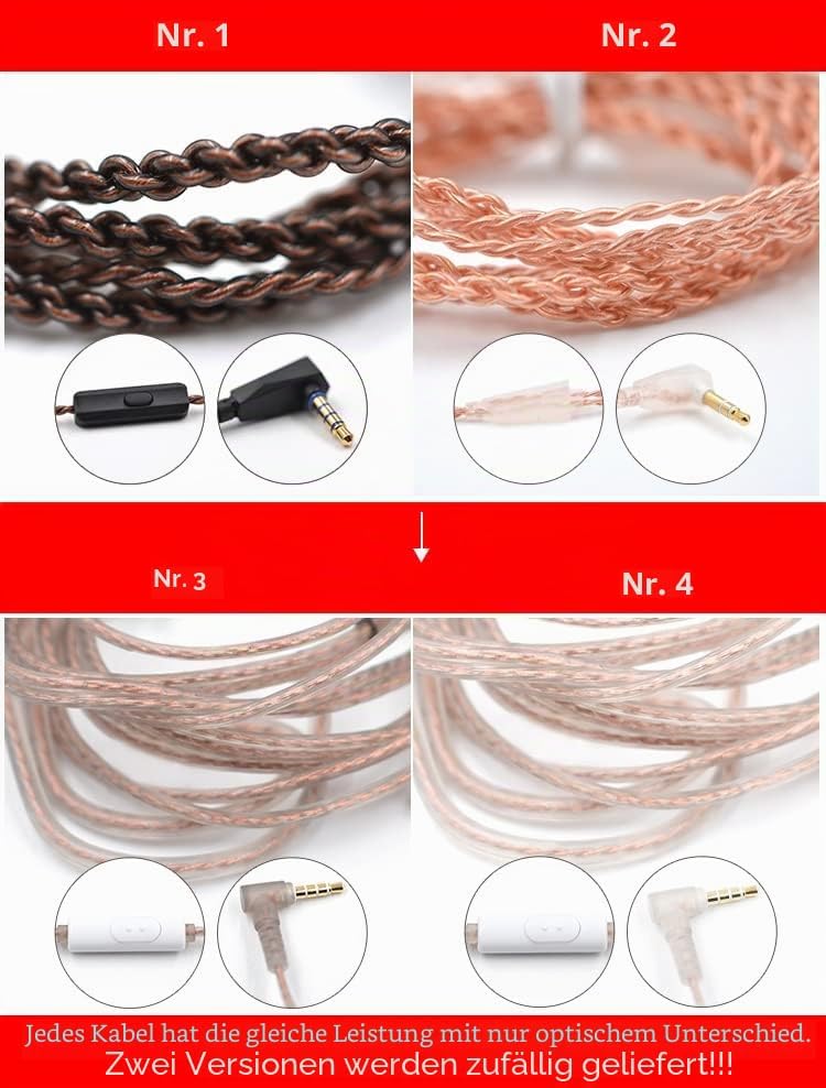 Yinyoo KZ ZST In-Ear Kopfhörer Kopfhörer In-Ear Stereo Ohrhörer High Definition Headset mit Mikrofon