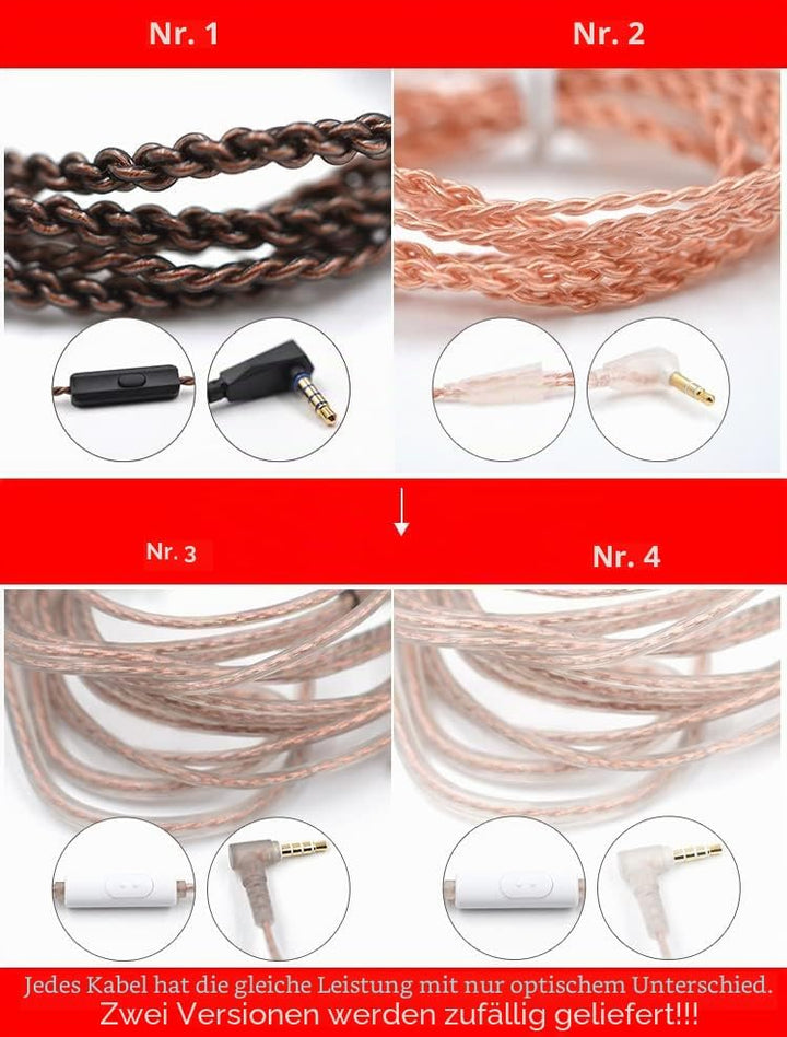 Yinyoo KZ ZST In-Ear Kopfhörer Kopfhörer In-Ear Stereo Ohrhörer High Definition Headset mit Mikrofon