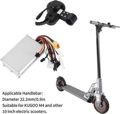 BuyWeek Elektroroller Controller Kit, 20A 48V E-Scooter Motor Controller Elektromotorsteuerung mit T