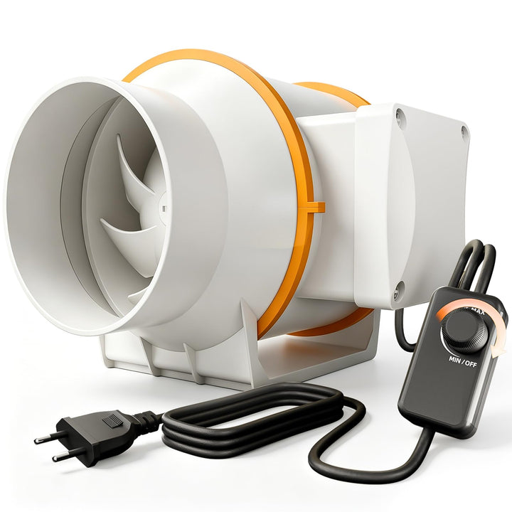 Rohrventilator 100mm Abluftventilator Mini-2 (100MM, B) 100MM B, 100MM B