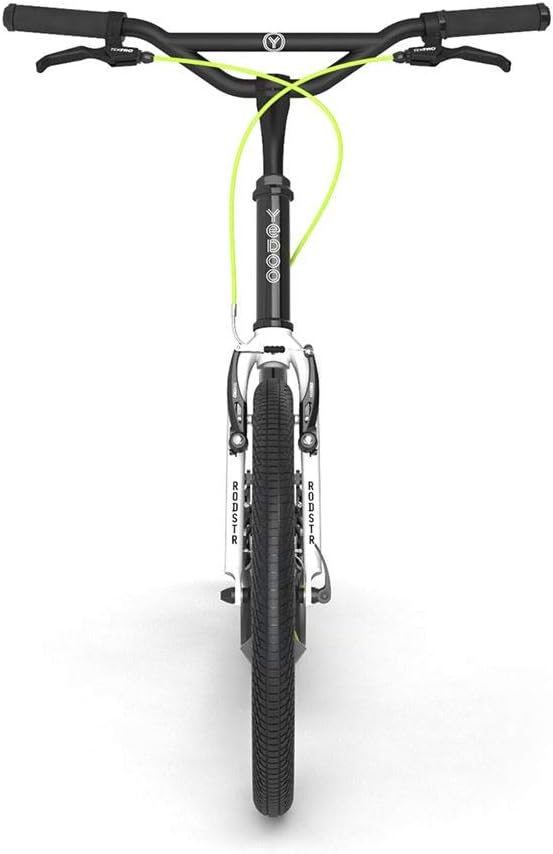 Yedoo Rodstr Tretroller - bis 150 kg, Kickscooter mit Luftreifen 20/16 - Roller Scooter für Erwachse