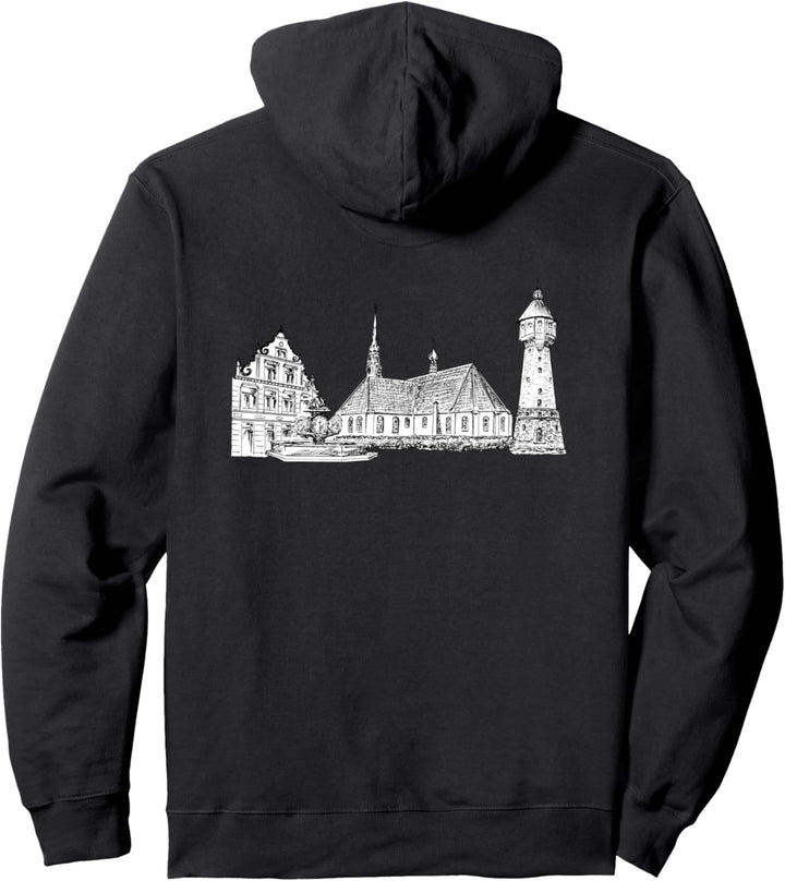 Heide - Dithmarschen Schleswig-Holstein Nordsee - Stadt Pullover Hoodie