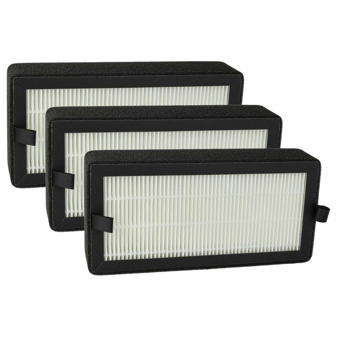 vhbw 3x HEPA 13 Filter kompatibel mit Baren B-747, B-757 Luftreiniger - Ersatz-Filter