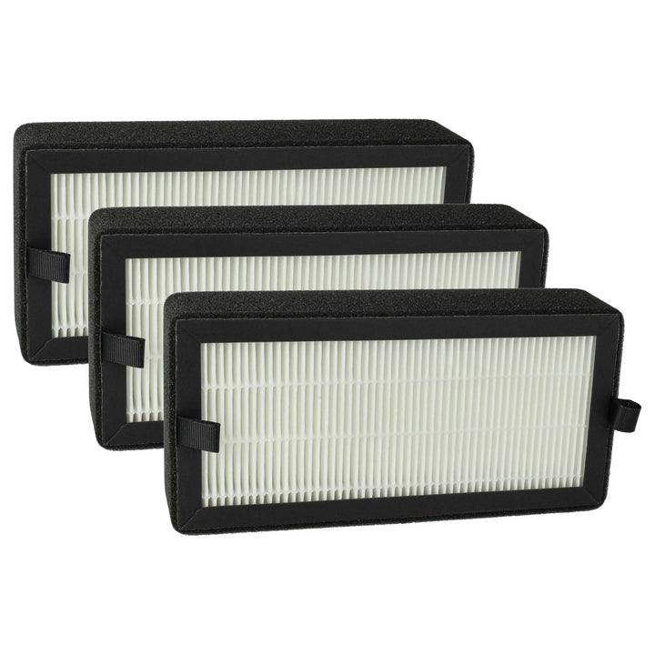 vhbw 3x HEPA 13 Filter kompatibel mit Baren B-747, B-757 Luftreiniger - Ersatz-Filter