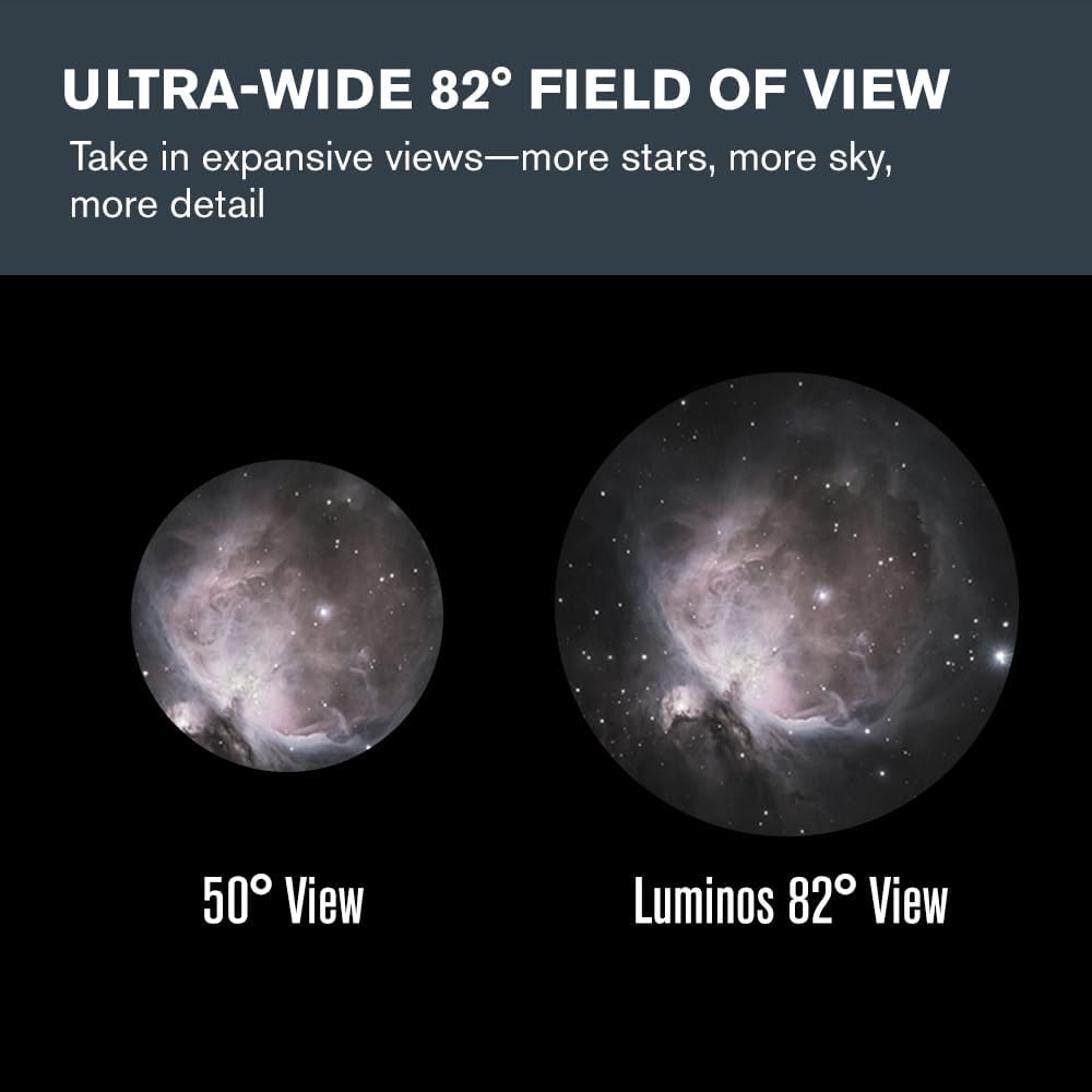 Celestron 93430 7 mm Luminos Okular, Schwarz/Silber Leuchtendes Okular - 7 mm, Leuchtendes Okular -