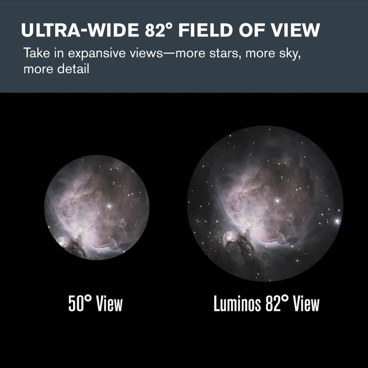 Celestron 93430 7 mm Luminos Okular, Schwarz/Silber Leuchtendes Okular - 7 mm, Leuchtendes Okular -