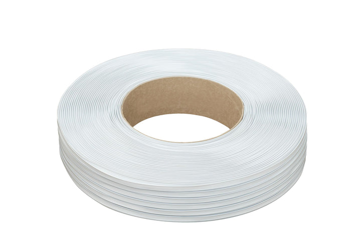 Premium Clipband Rolle aus Kunststoff Draht 2/7 500m (Weiss), Weiss