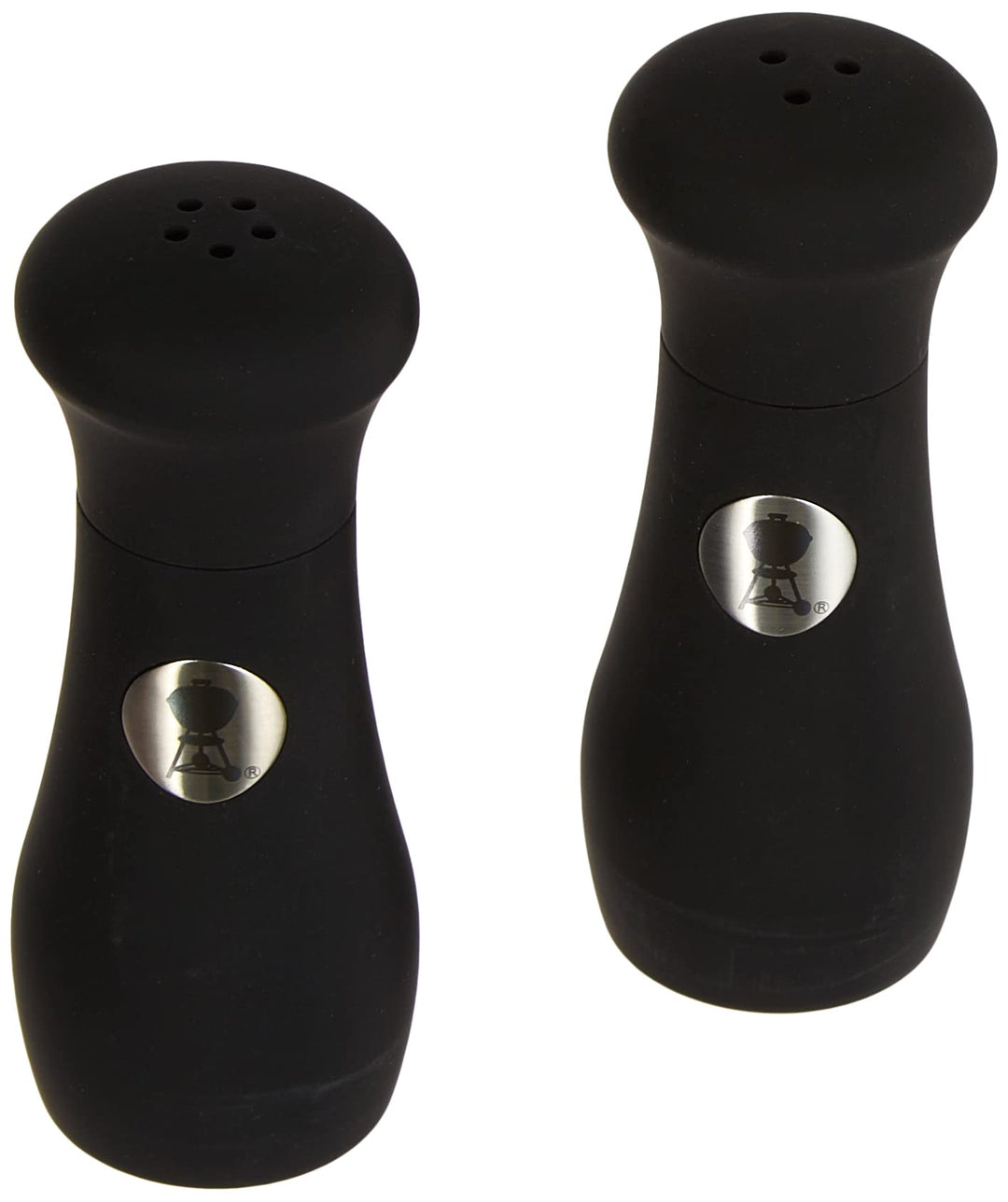 Weber Premium Salz & Pfefferstreuer (10cm Höhe), rutschfeste und schmutzabweisende Oberfläche, styli