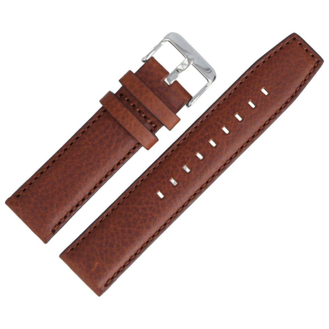 Tommy Hilfiger Uhrenarmband 22mm Leder Braun - 679301819