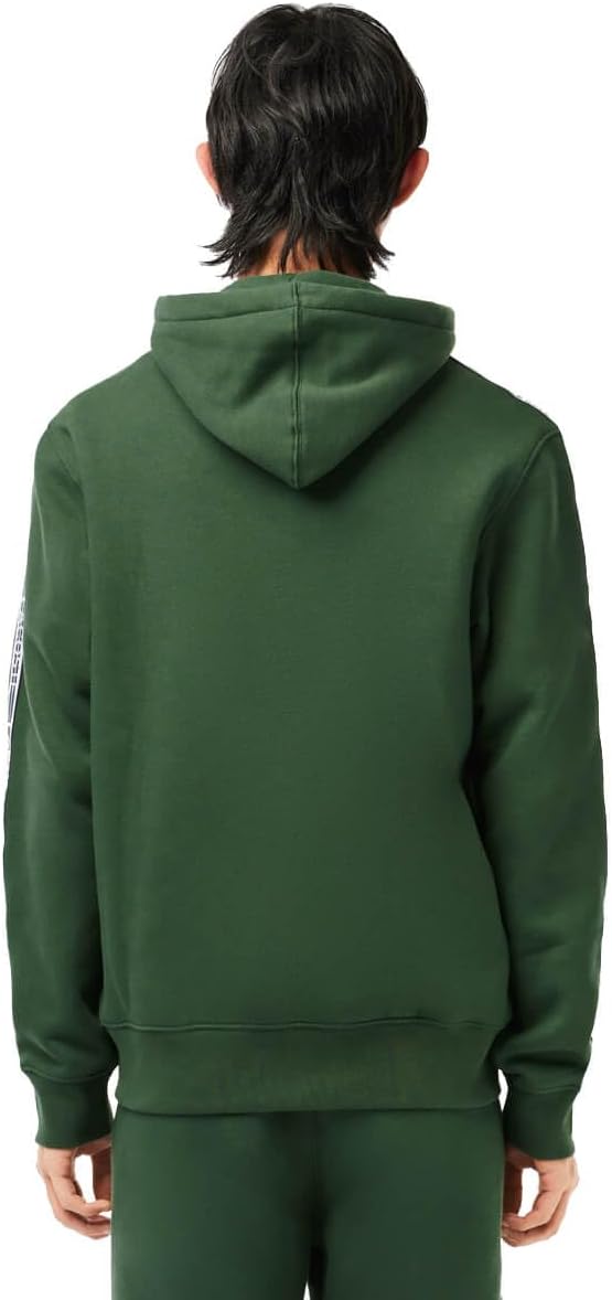 Lacoste Herren Sweatjacke SH5065, Männer Sweatshirt Reissverschluss,Logo,Regular Fit M Mammutbaum, M