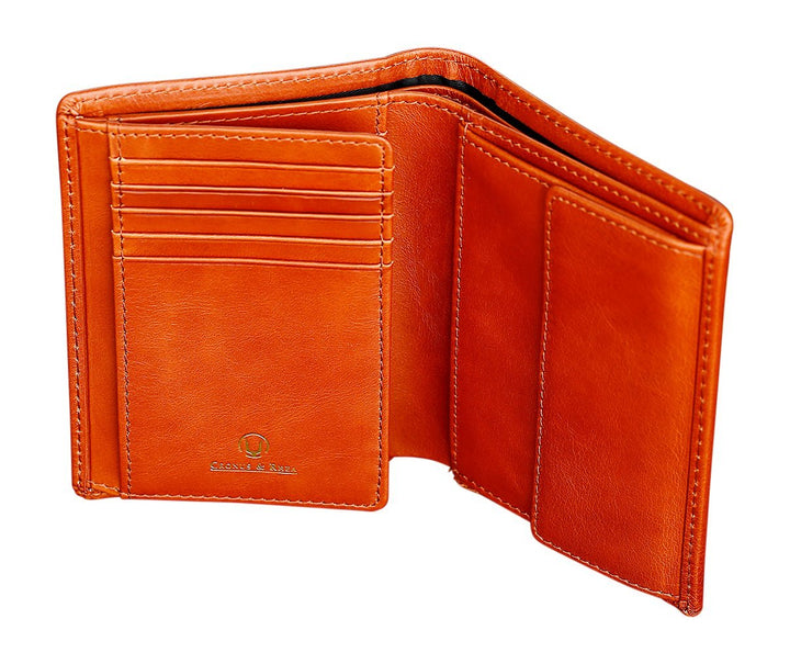 Cronus &amp; Rhea® | Luxus Geldbörse mit Münzfach aus exklusivem Leder (Charon) | Geldbeutel - Brieftasc