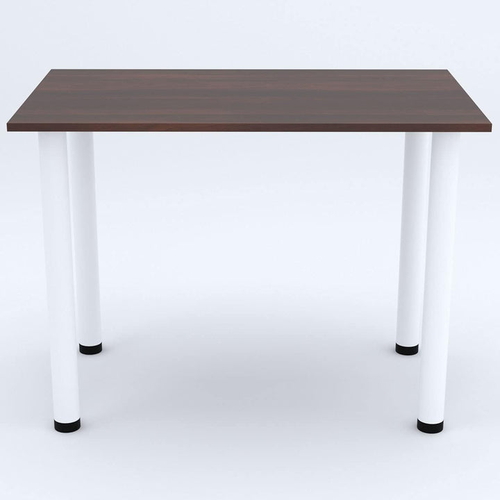 AKKE 60x40 | Esszimmertisch - Esstisch - Tisch mit weissen Beinen - Küchentisch - Bürotisch | WALNUS
