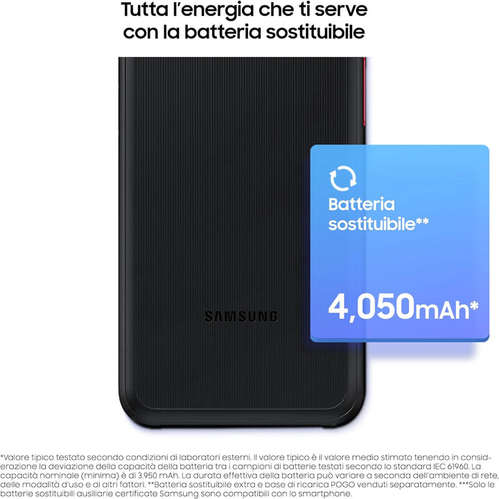 Samsung G736B/DS Galaxy Xcover 6 Pro 5G (EE), Dual, 128GB 6GB, Black