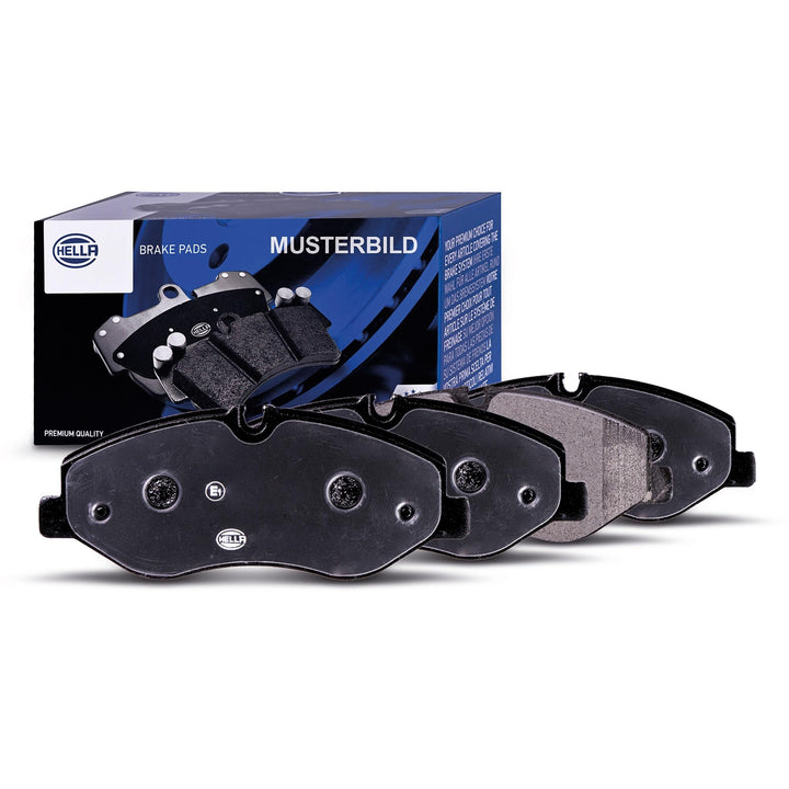 HELLA PAGID 8DB 355 012-841 Bremsbelagsatz - T1648 - Dicke/Stärke: 17.8mm - Bremssystem: Bosch - mit