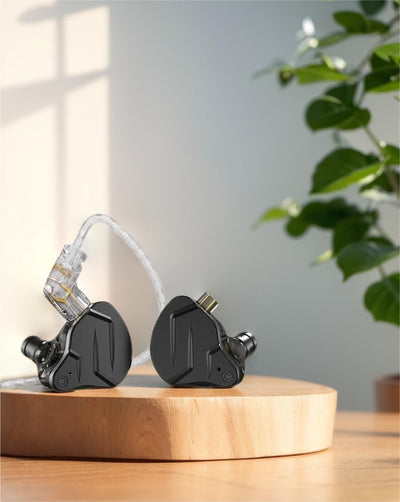 keephifi KZ ZSN Pro X In-Ear-Ohrhörer mit Mikrofon, 1BA + 1DD HiFi-In-Ear-Kopfhörer, Geräuschunterdr