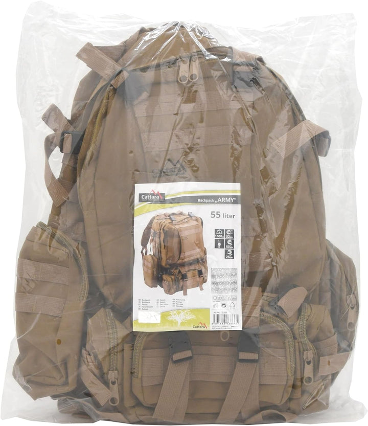 Cattara 13866 Schulterrucksack 55l ARMY