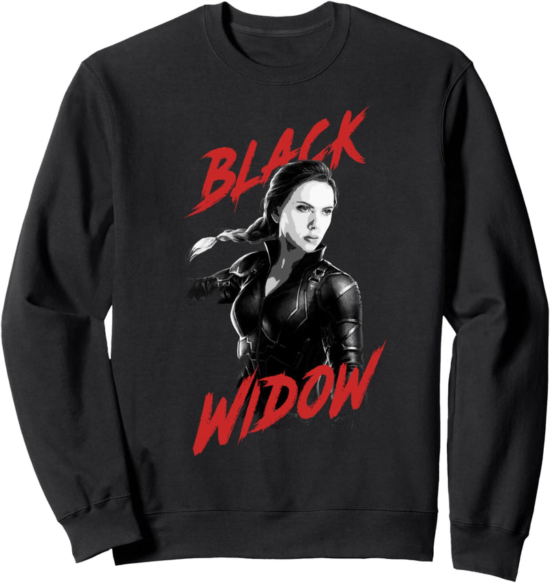 Marvel Avengers: Endgame Black Widow Contrast Portrait Sweatshirt