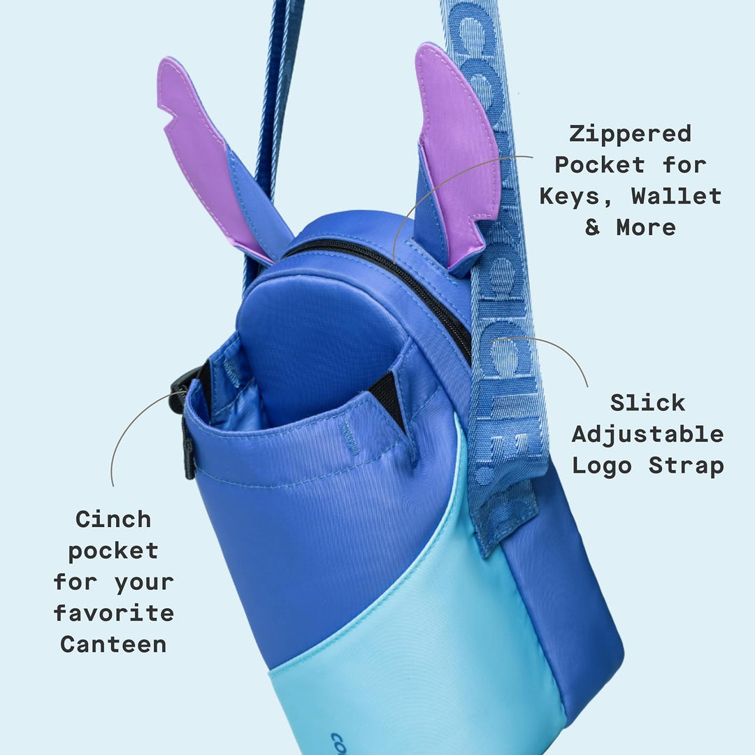 Corkcicle Cooler Sling Bag Crossbody Holder, Perfect for Holding 16 oz - 40 oz Canteen Water Bottle