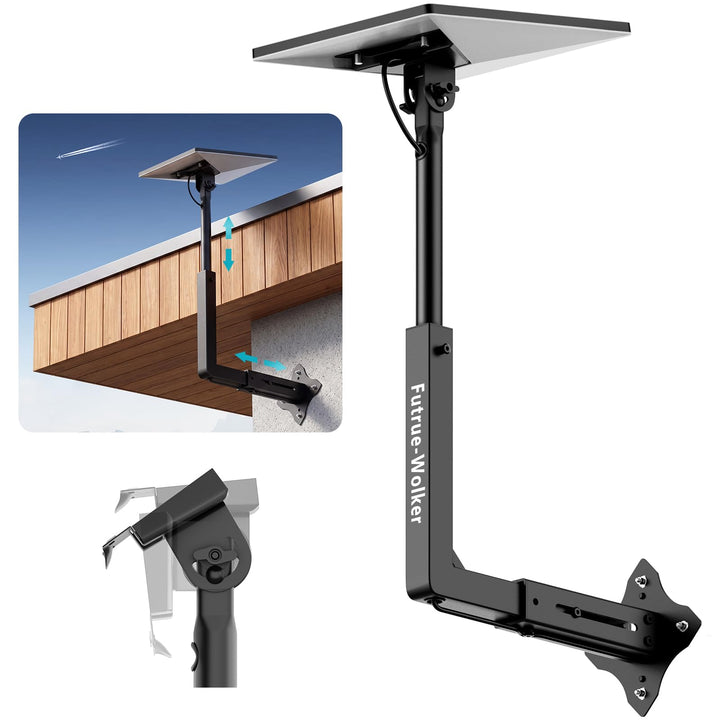 Starlink Mini Halterung Wand,Verstellbare Starlink Wandhalterung für Starlink Mini/Mini X mit Rohrad